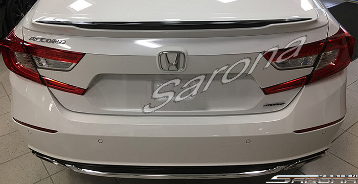 Custom Honda Accord  Sedan Trunk Wing (2018 - 2019) - $189.00 (Part #HD-120-TW)